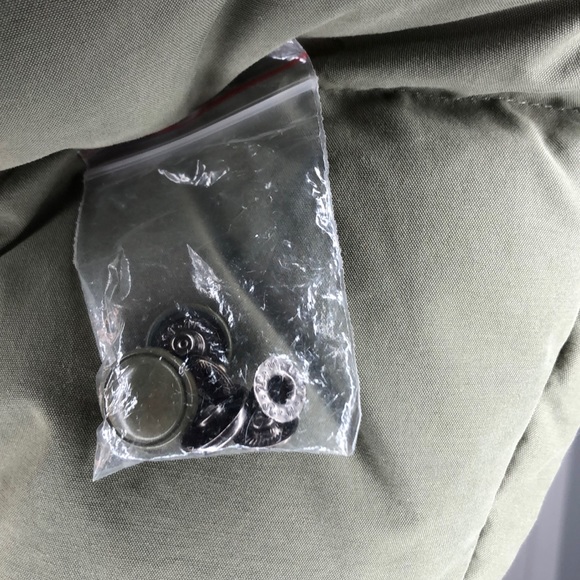 Norman French Olive Green Puffer Vest - Picture 6 of 6